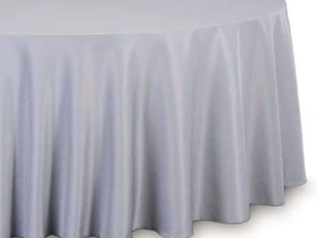 Tablecloth Silver round 120  Cheap