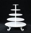 4 Tier Metal Cupcake Stand For Discount