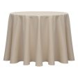 Tablecloth Beige Damask Round 120  on Sale