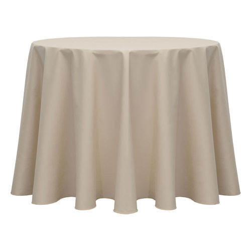 Tablecloth Beige Damask Round 120  on Sale