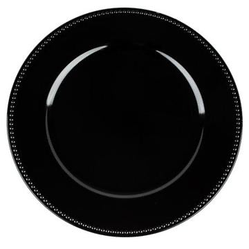 Black Charger Plate Online Hot Sale