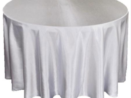 Tablecloth Silver Round 132  Sale