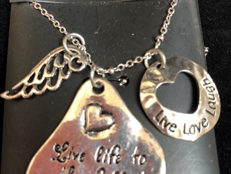 “Live Life to the Fullest” Necklace Fashion