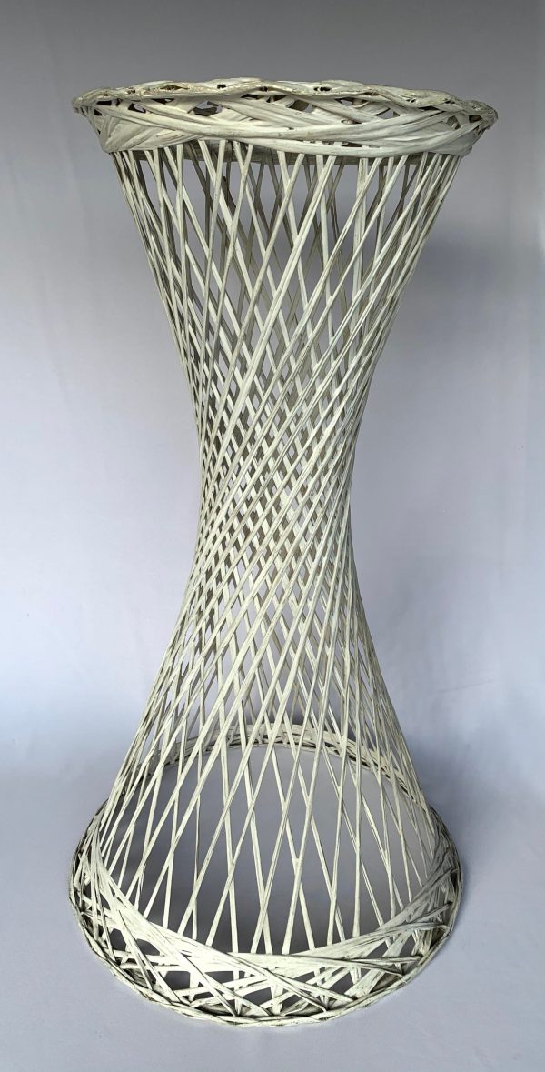 Wicker Pillar White Hot on Sale