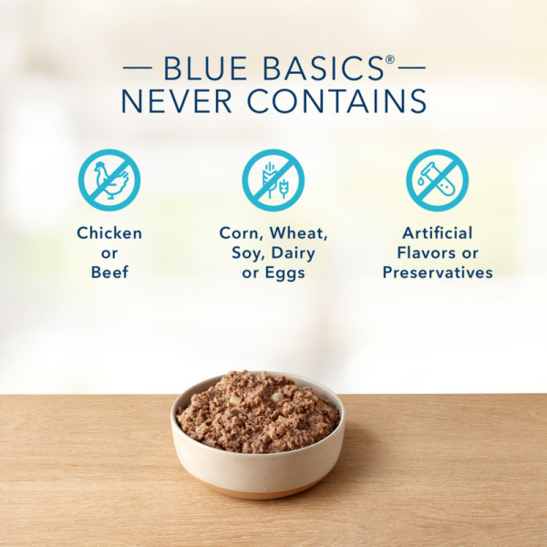 Blue Buffalo Basics Skin & Stomach Care Grain-Free Lamb & Potato Adult Canned Dog Food For Discount