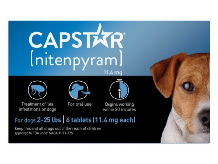 Capstar Flea Tablets for Small Dogs 5-25 lbs Online