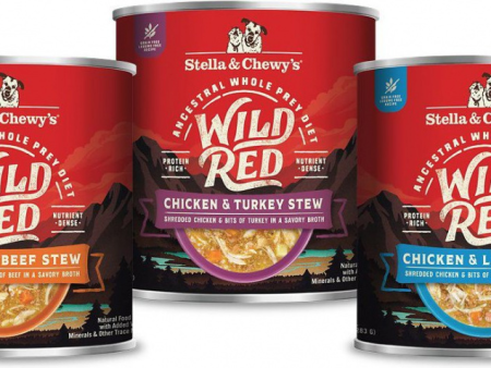 Stella & Chewy s Wild Red Wet Dog Food Variety Pack Stews High Protein Recipes Hot on Sale