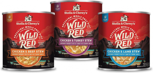 Stella & Chewy s Wild Red Wet Dog Food Variety Pack Stews High Protein Recipes Hot on Sale