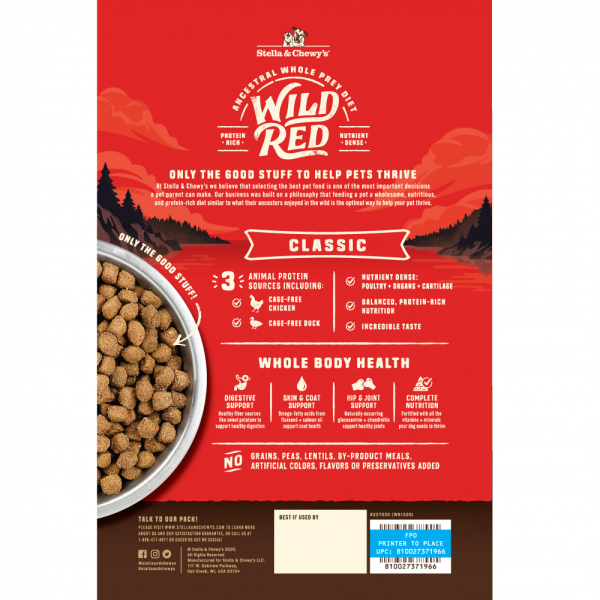 Stella & Chewy s Wild Red Wet Dog Food Variety Pack Stews High Protein Recipes Hot on Sale